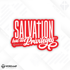 Salvation Has Its Privileges® Sticker