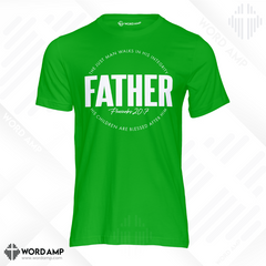 Father Unisex Tee (Proverbs 20:7)